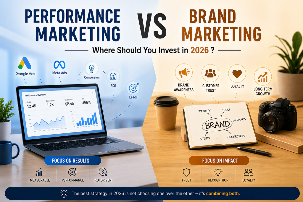 Performance Marketing Vs Brand Marketing